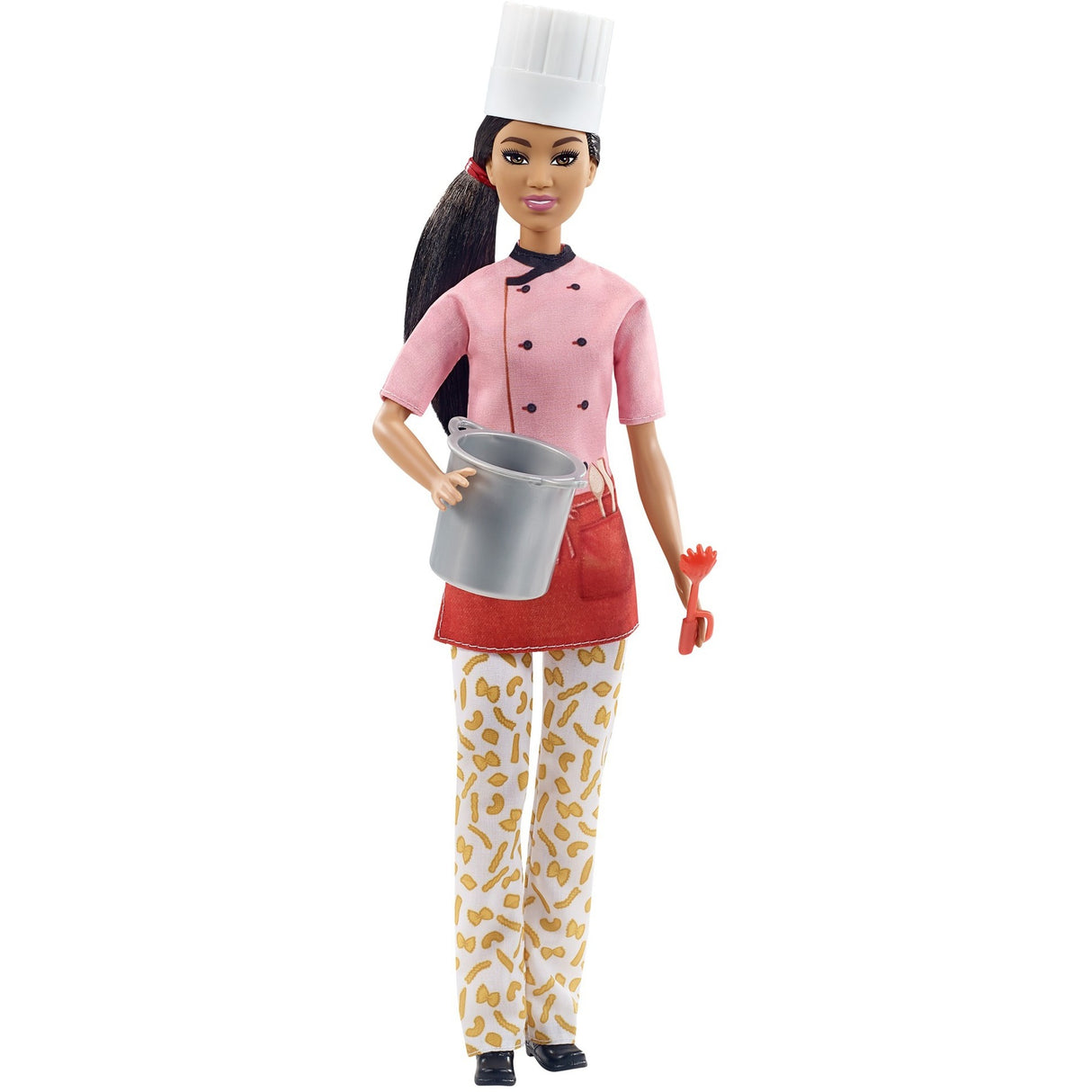 Chef de pasta de muñeca de muñeca mattel
