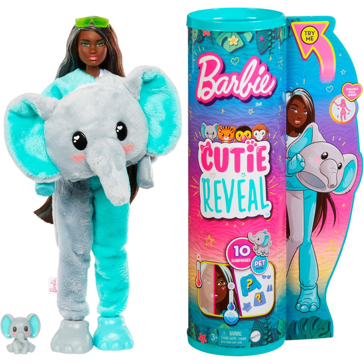 Mattel Cutie Reveal Elephant