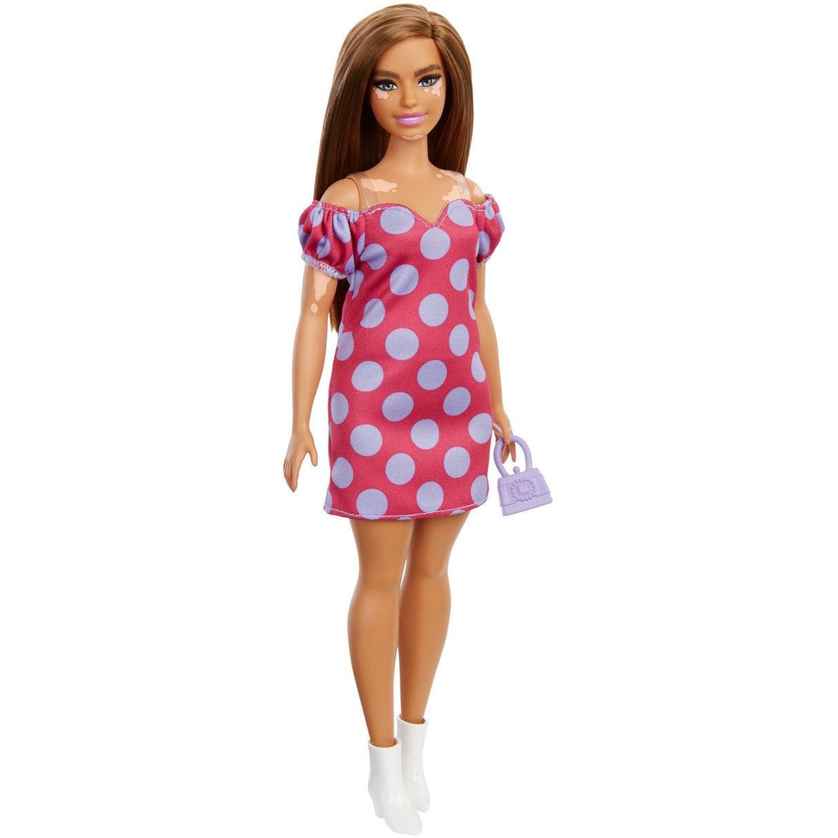 De Mattel Moudestand stippt Kleed