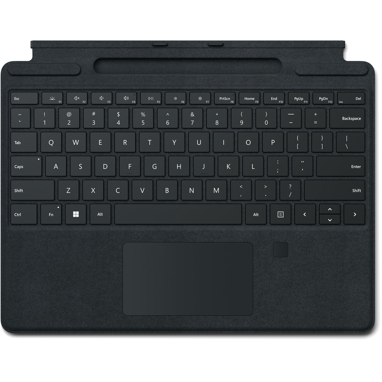 Microsoft Uewerfläch Ënnerschrëft Tastatur mat Fangerofdrockz