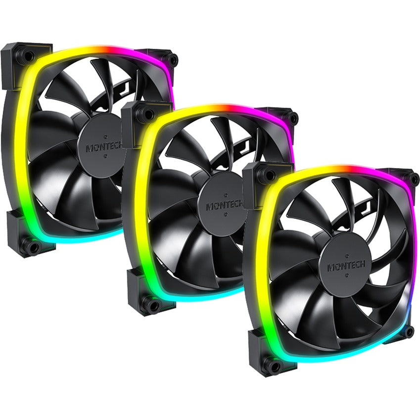 Ventilateur Montech AX120 PWM 3-pack