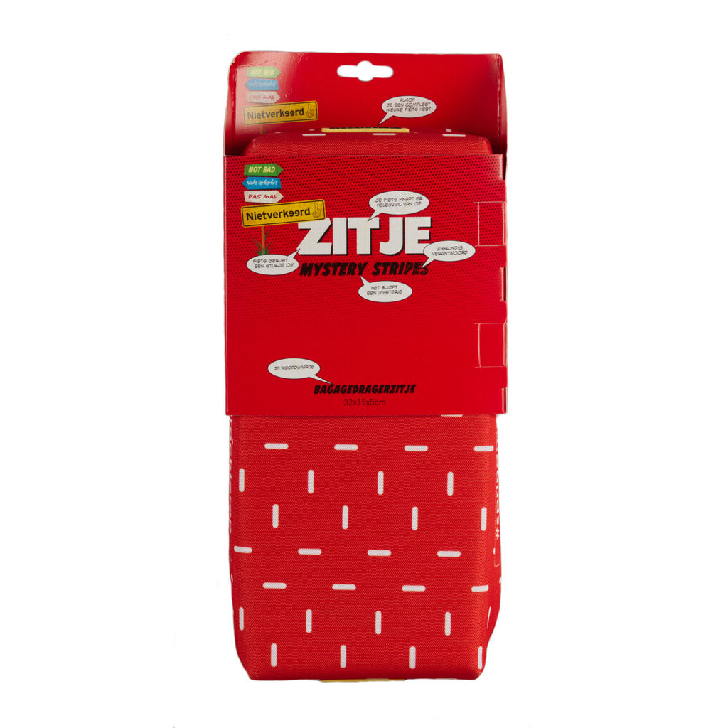 Newloxs net -focused Gepäck Rapgage REARER ARRERHOPH 32X15X5CM Mydry Stries Streifen rout