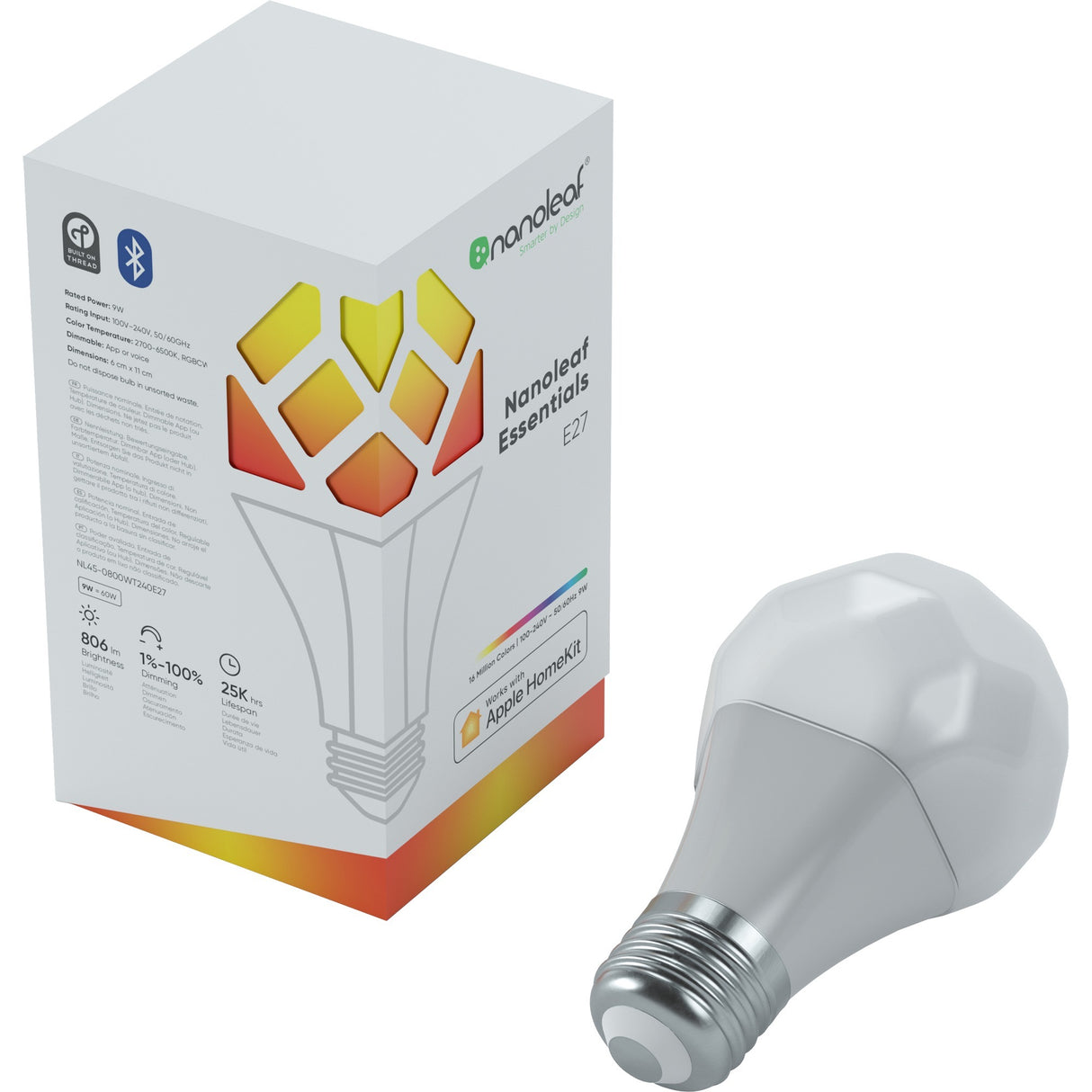 Nanoleaf Nanoleaf Essentials A19 žarnica