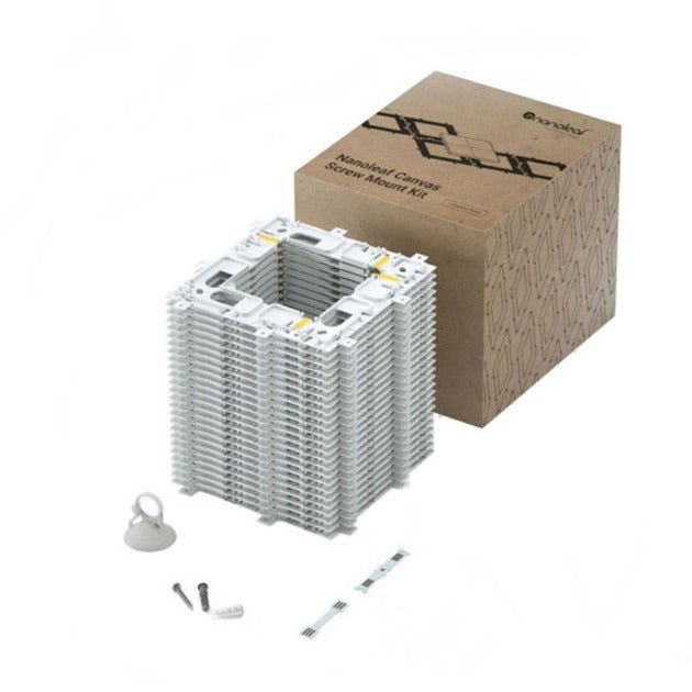 Nanooleaf Nanoleafraschrack Mount Kit fir NanoleAt Canvas 25 Pack