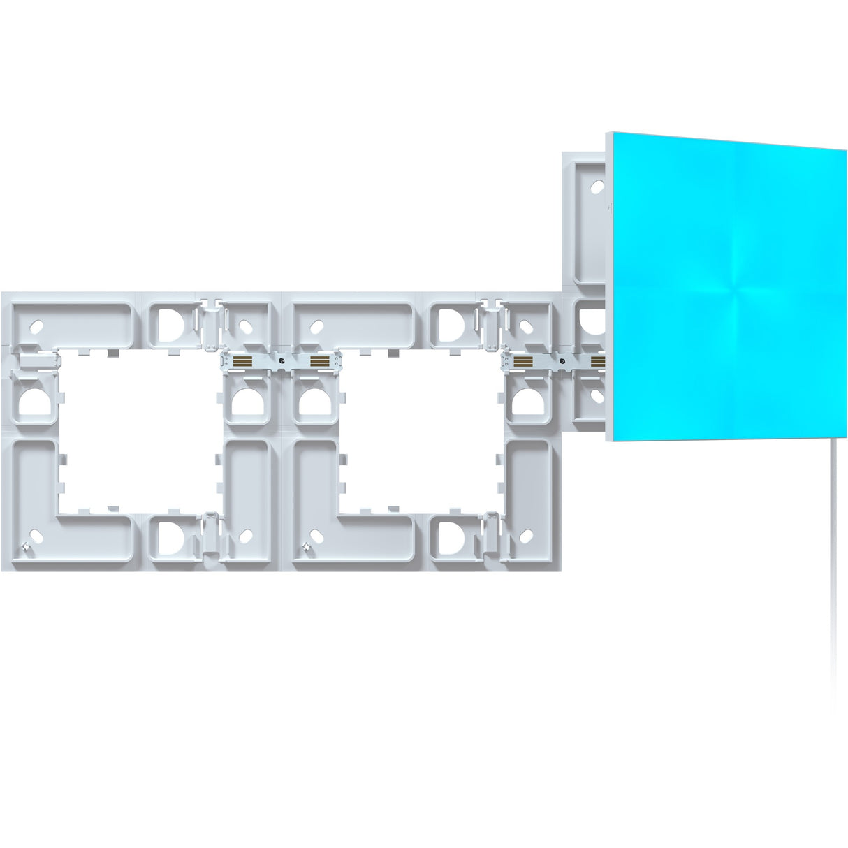 Nanooleaf Nanoleafraschrack Mount Kit fir NanoleAt Canvas 25 Pack