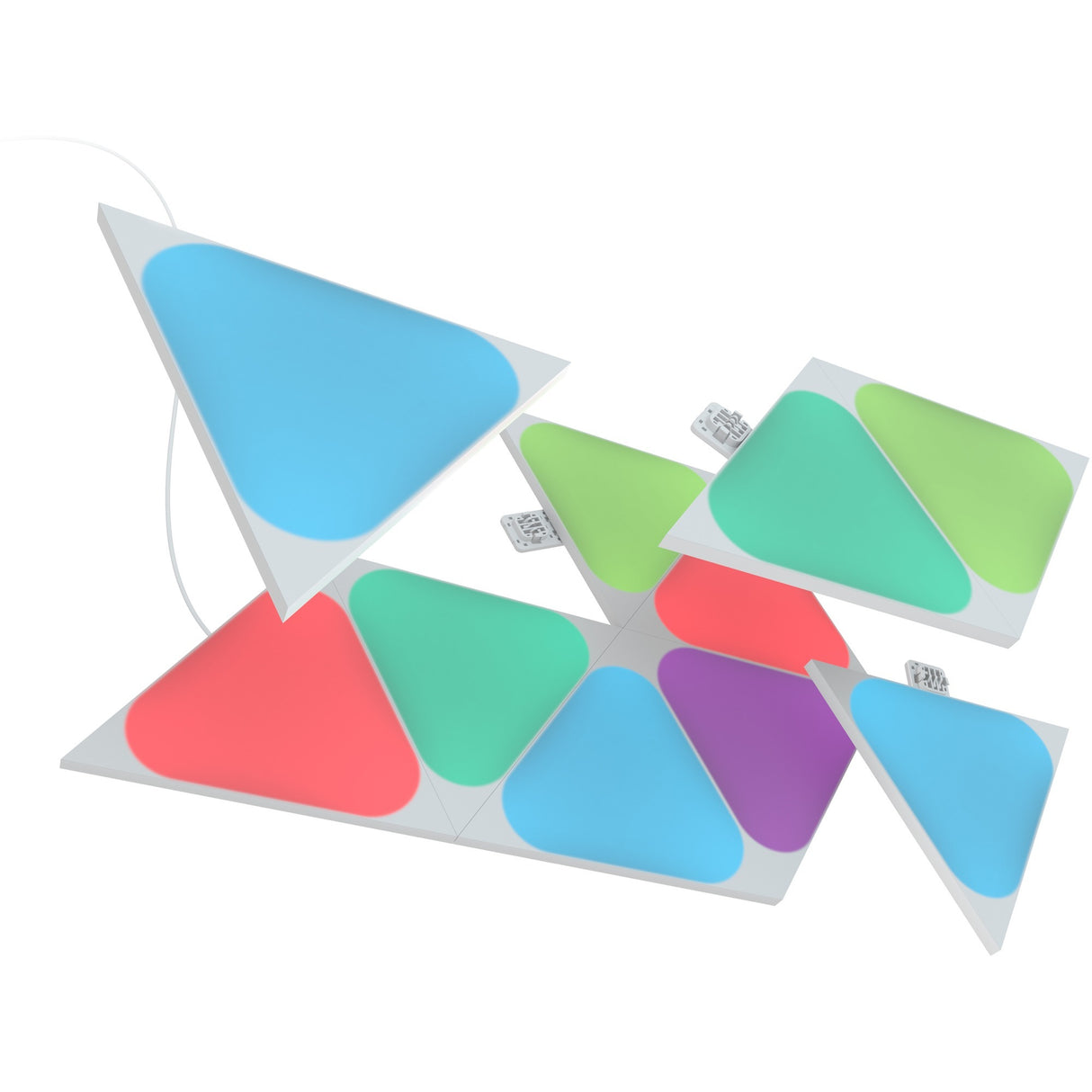 Nanoleaf Nanoleaf oblikuje trikotnike Mini Expansion Pack 10-paket