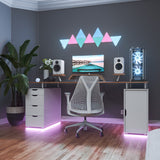 Nanoleaf oblikuje Triangles Starter Kit 15-paket