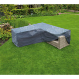 Naturgartenmöbelabdeckung für Lounge Set L-Form
