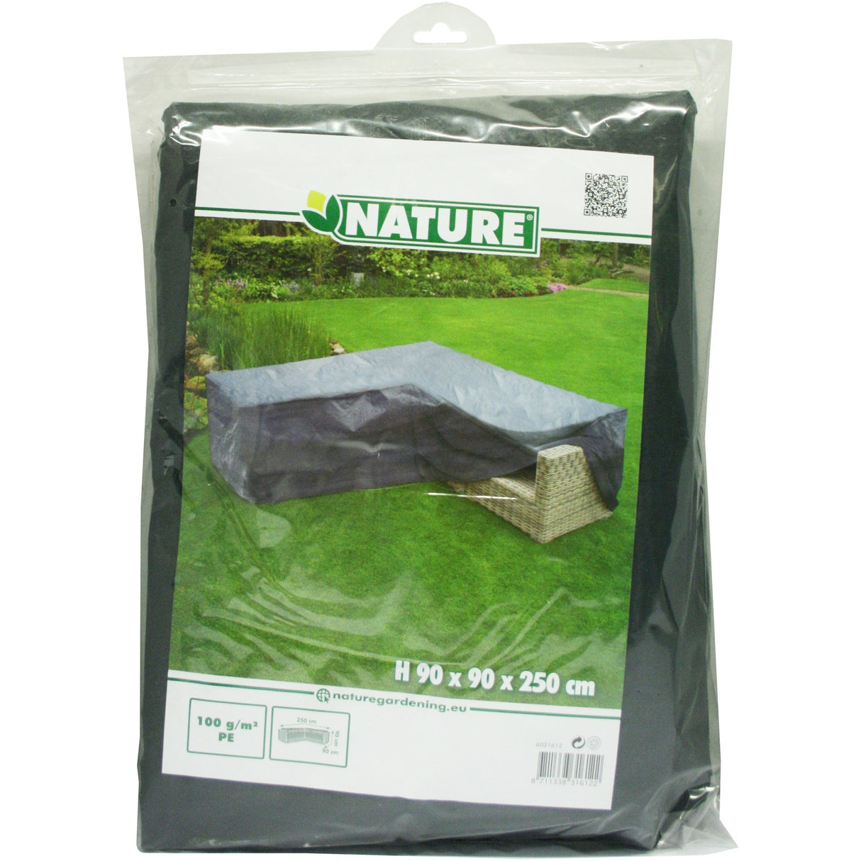 Naturgartenmöbelabdeckung für Lounge Set L-Form