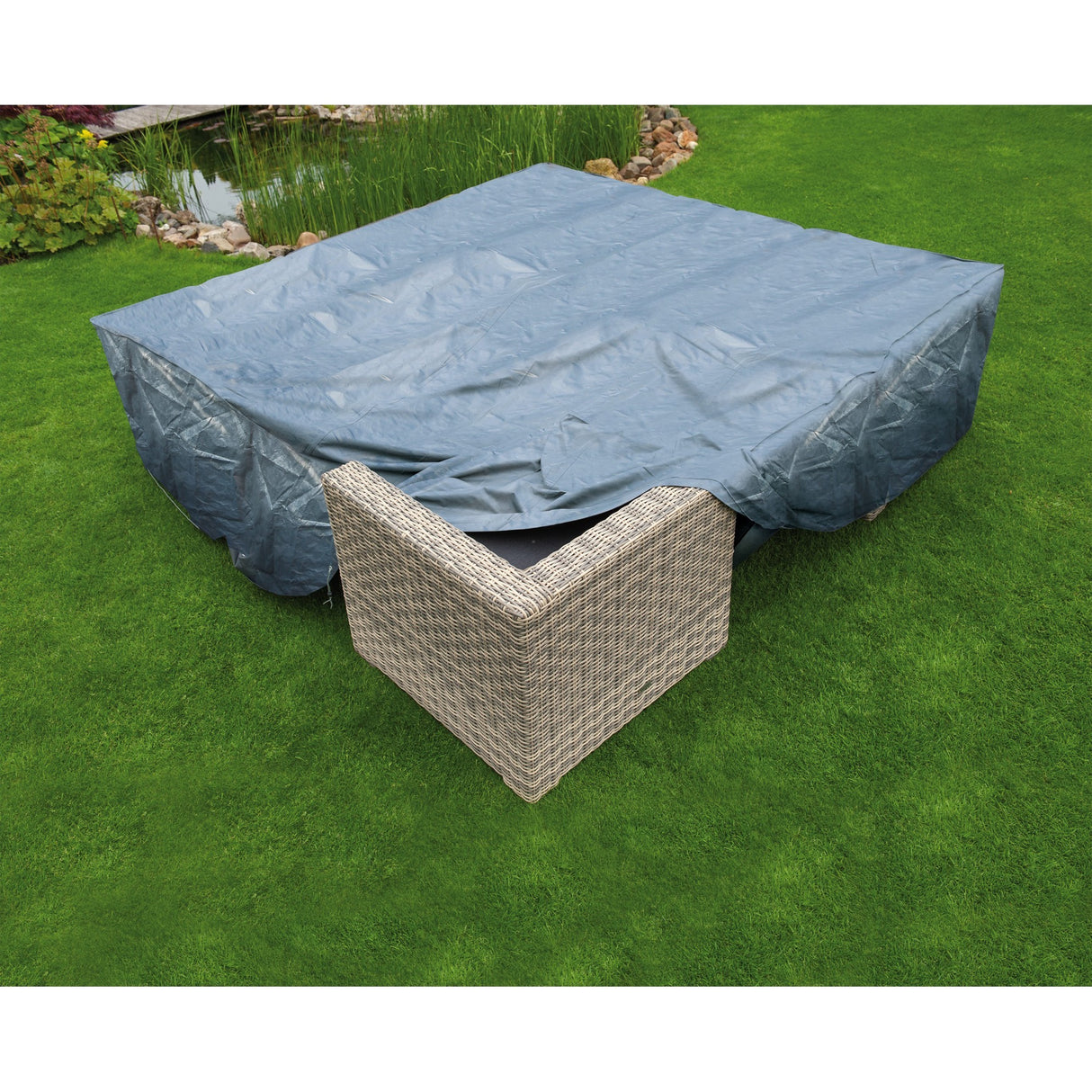 D'Naturgaart Miwweldeckungen fir Lounge Set