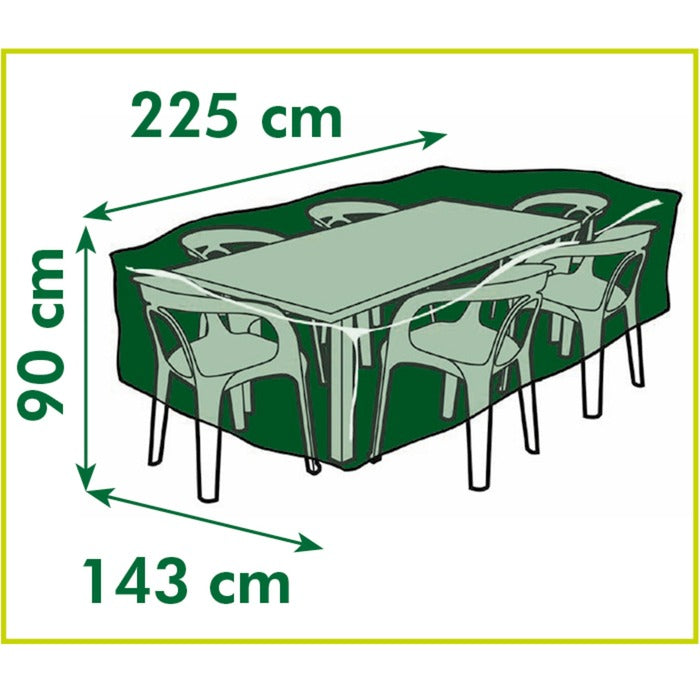 D'Naturgaart Miwweldeckungen fir Lounge Set