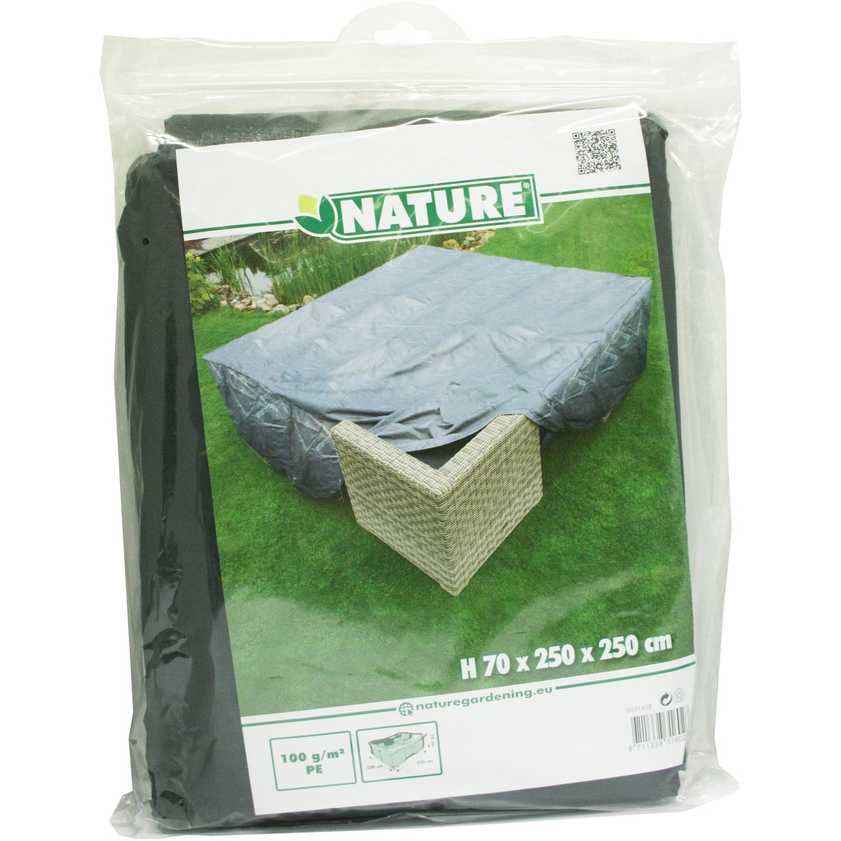 D'Naturgaart Miwweldeckungen fir Lounge Set