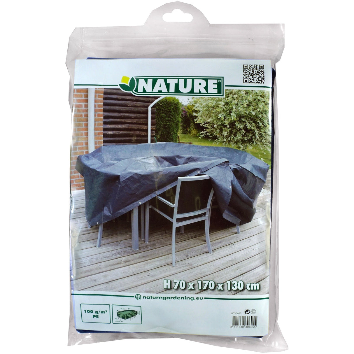 D'Natur Garden Miwweldeckunge fir rechteckeg Dësch a Sto