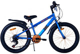 Nerf barncykelpojkar 20 tum satinblå 6 hastighet