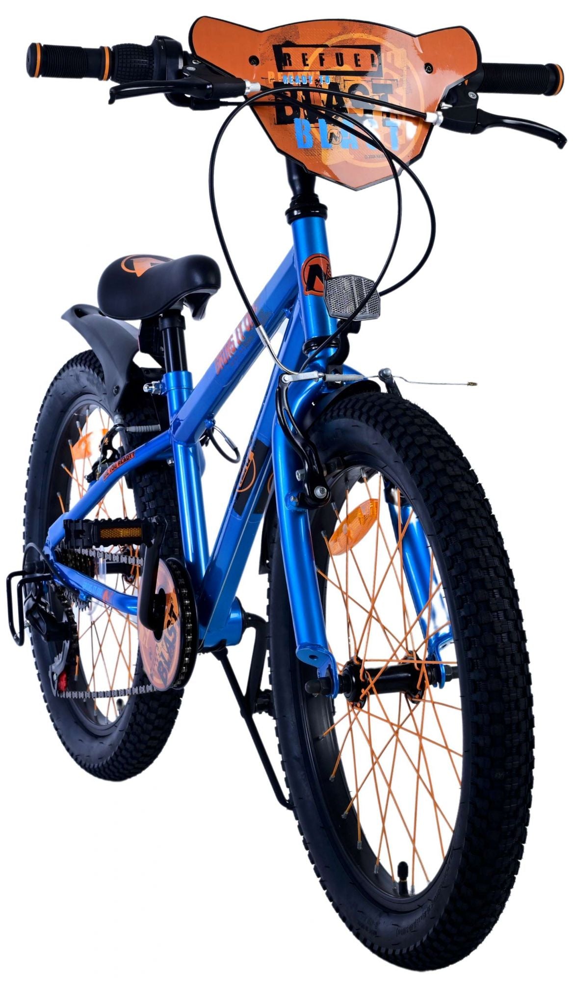 Nerf barncykelpojkar 20 tum satinblå 6 hastighet
