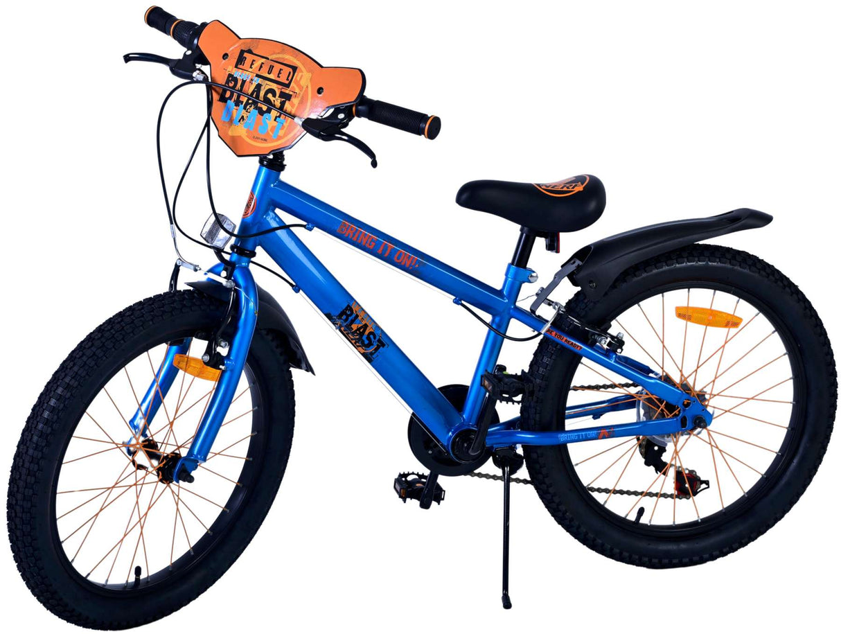 Nerf barncykelpojkar 20 tum satinblå 6 hastighet