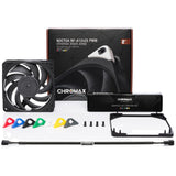Noctua noctua nf-a12x25 pwm chromax.black.swap