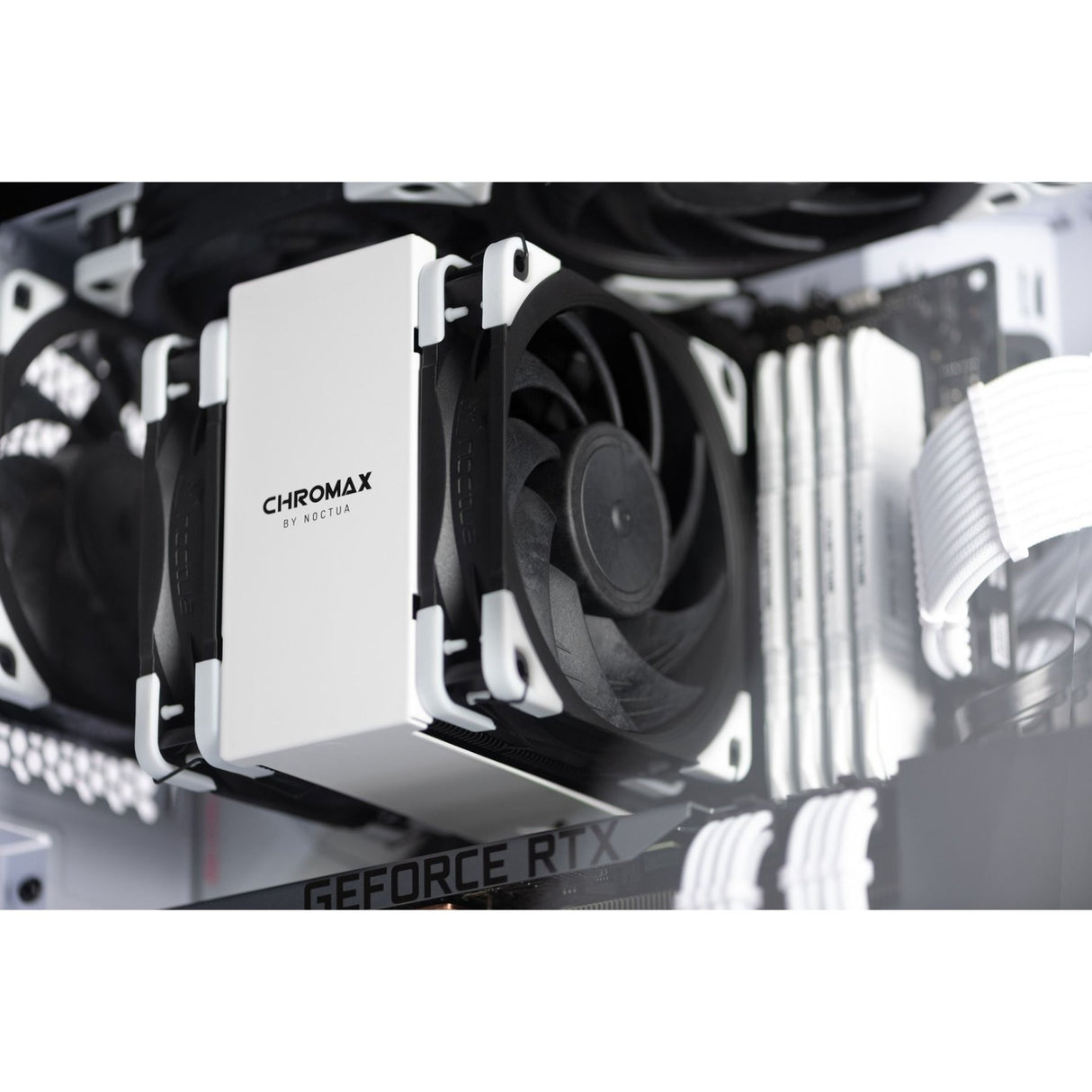 Noctua noctua nf-a12x25 pwm chromax.black.swap