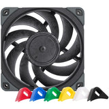 Noctua noctua nf-a12x25 pwm chromax.black.swap