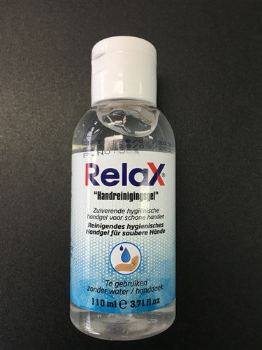 Détendez le gel de nettoyage à la main 110 ml désinfectant 70% d'alcool