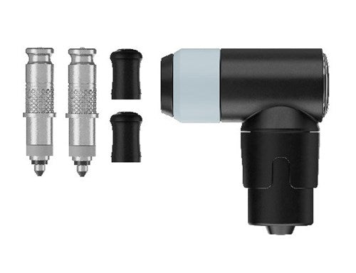 Schwalbe cykelventilkonvertering sæt DV-SCV + pumpehoved CLIC-ventil