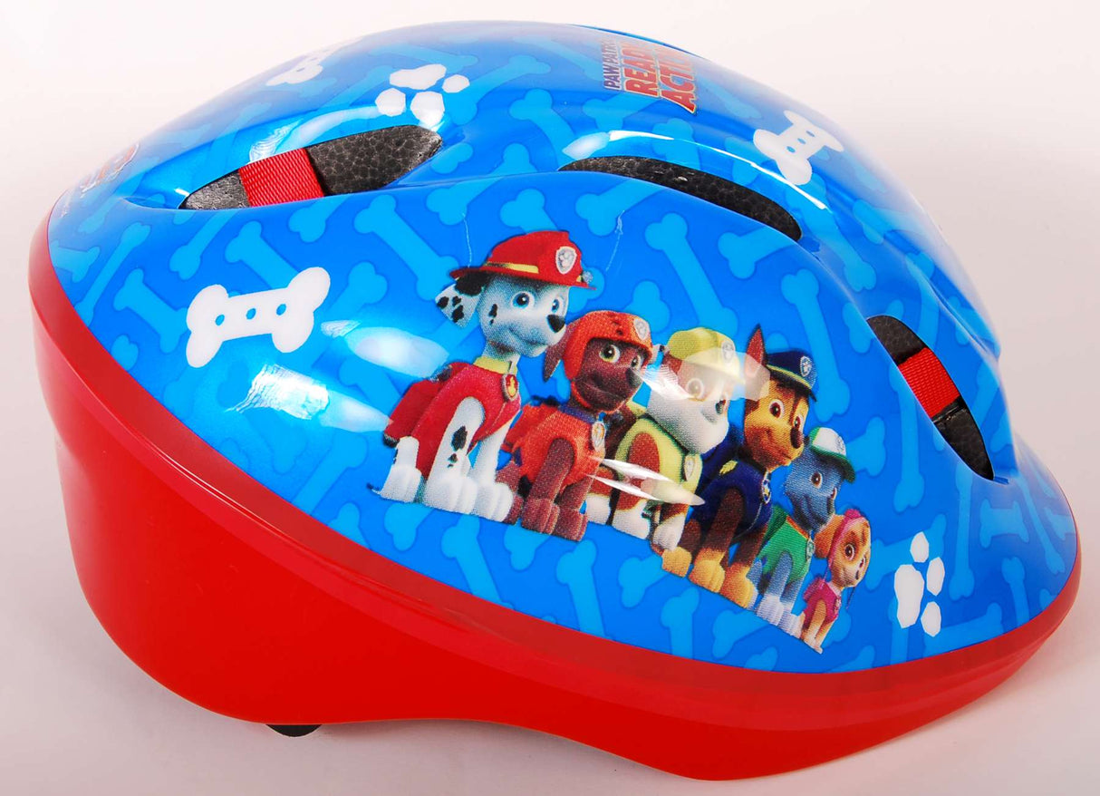 PAW PATROL Pojkar cykelhjälm blå röd 51-55 cm