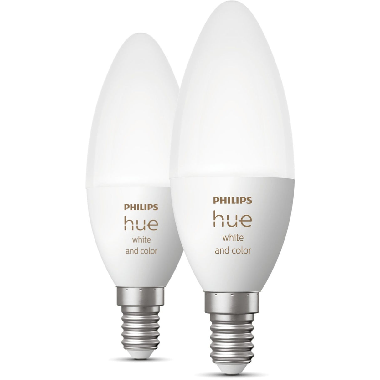 Philips Hue Hue Loose svíčka E14 White Color 2-Pack