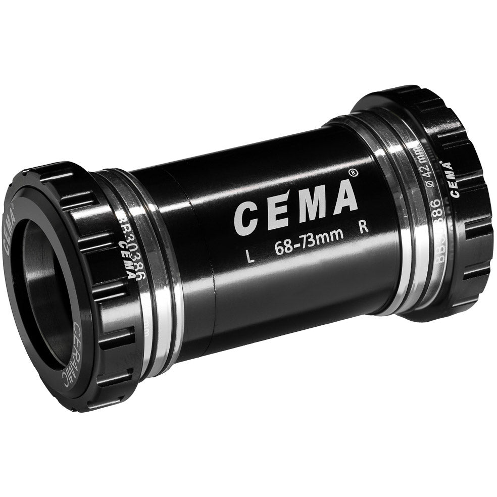 CEMA BRACKETAS BB30 Interlock FSA386 Rotor3d+(30 mm) Ker-Zwart