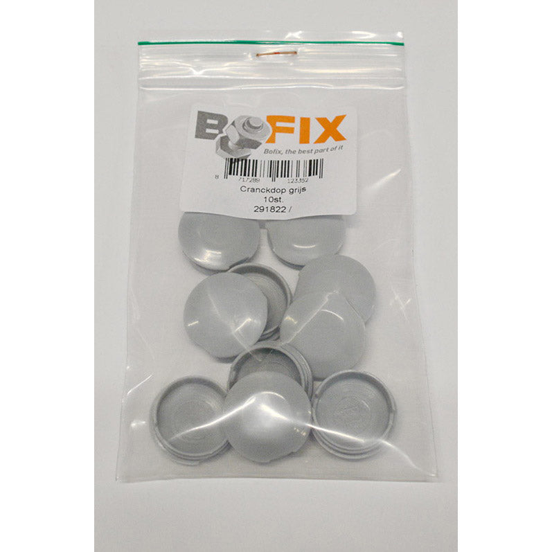 Miranda bofix 291822 crankdoppen grijs per 10 stuks
