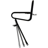 Front carrier Steco Smooth Black 25cm