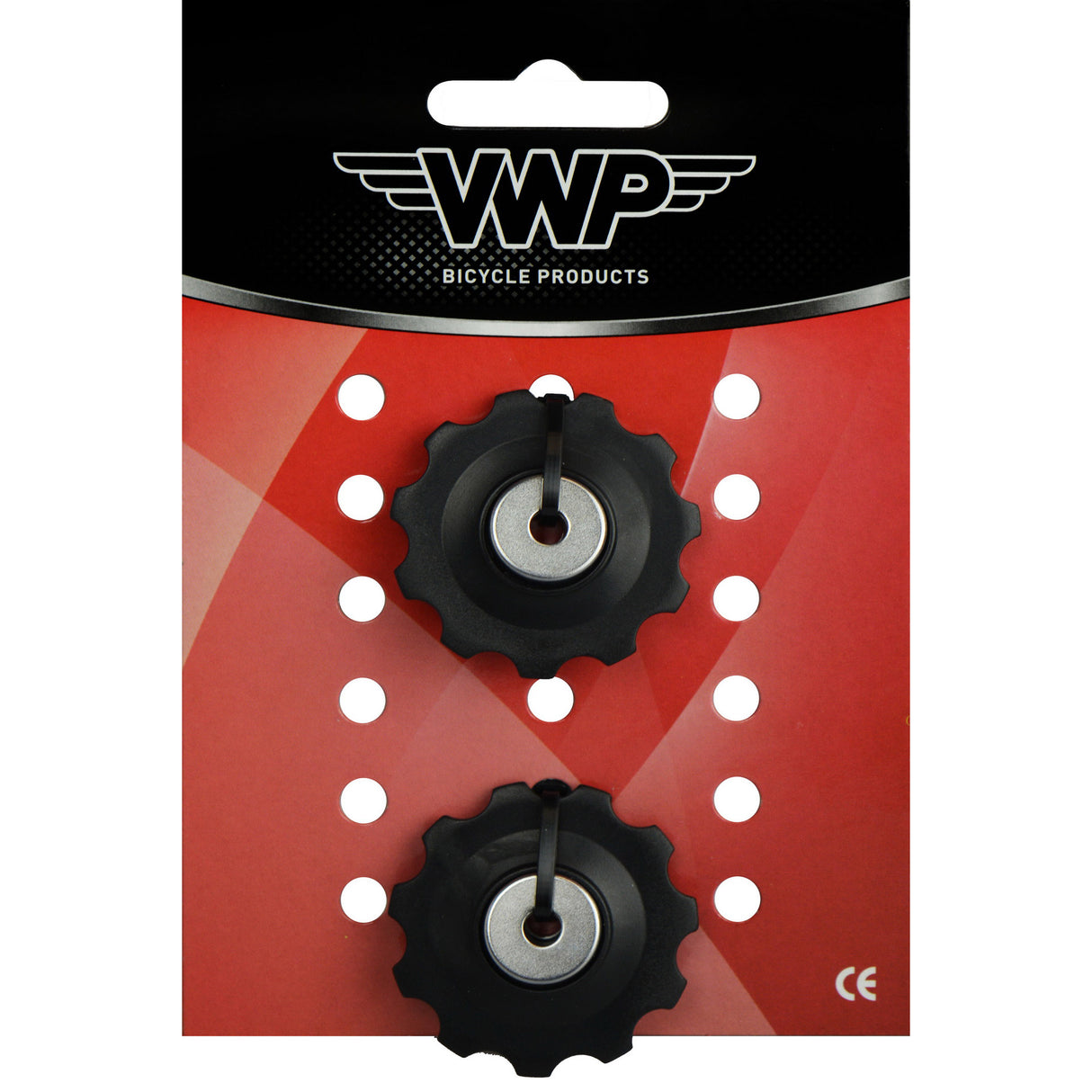derailleur wheels 11 teeth single speed black 2 pieces