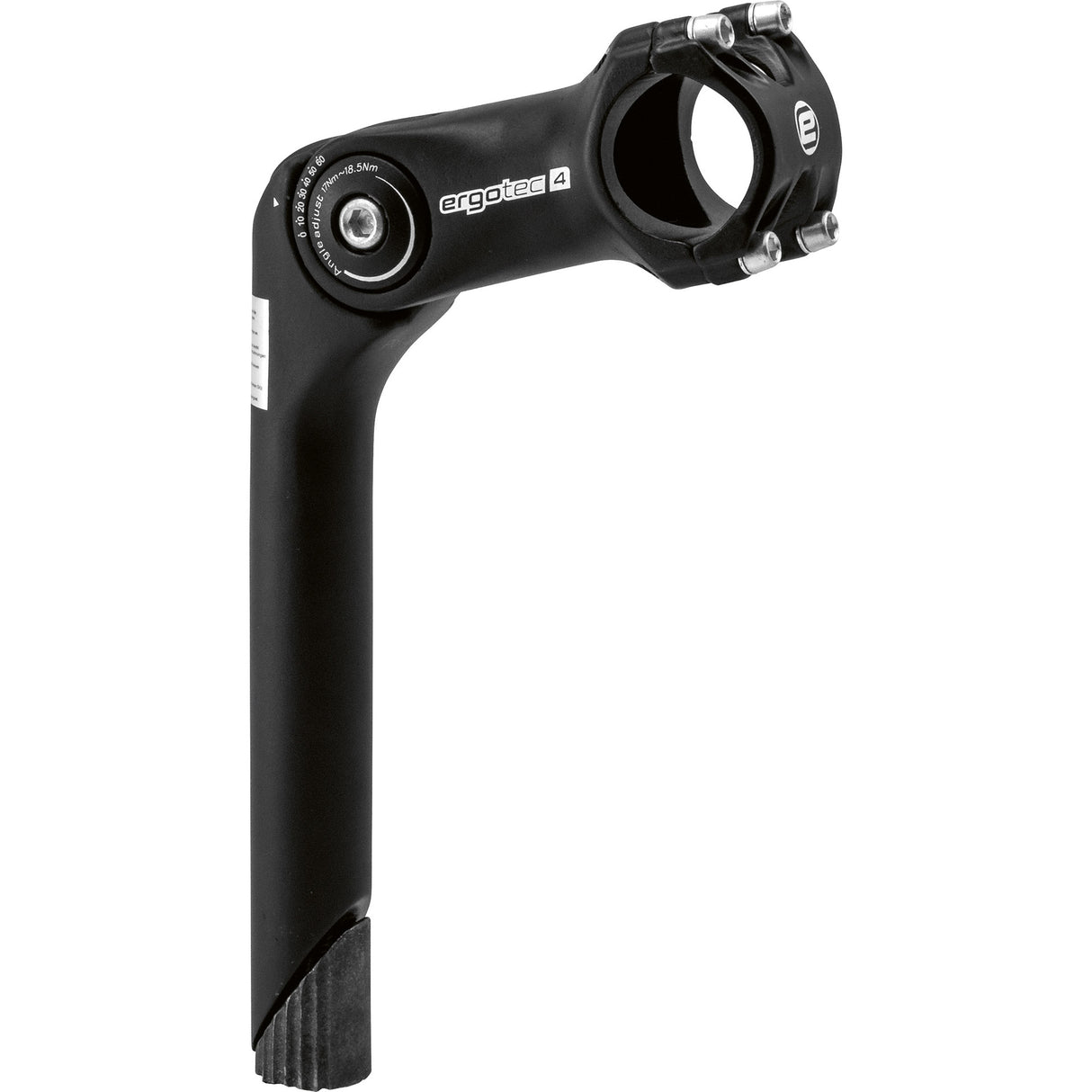 Ergotec STEM OCTOPUS 2 TUBE 25.4 31,8 180 90 Černá