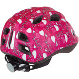 Polisport Junigoud Bicycle Helma S 52-56cm Láska s LED světlem