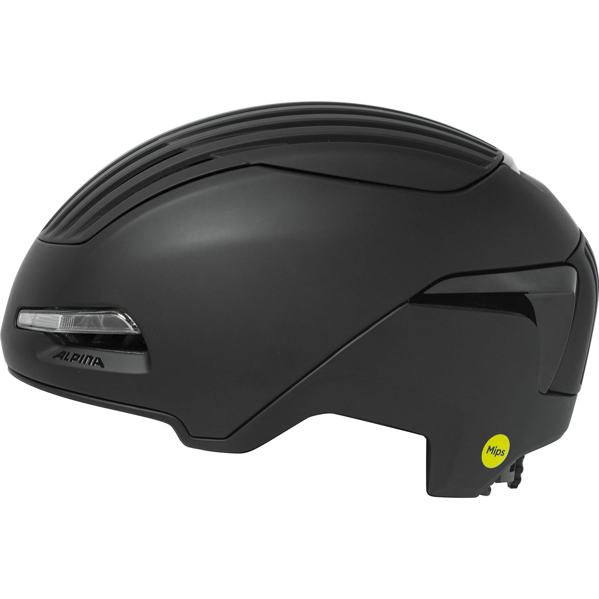 Olympische Sportbekleidung Alpina Sport Urban Helm Brighton MIPS 51-55 Matt Schwarz