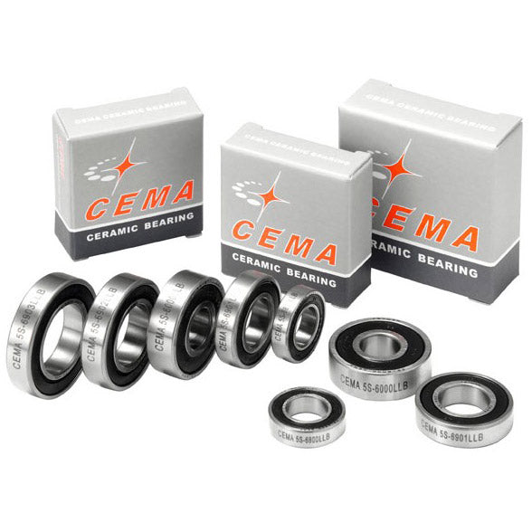 CEMA KOGELLAGER 6002 - 15 x 32 x 9 - Jeklo