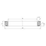 Marwi Union Staller CB-715 30.15x41.0x7 36� 45�