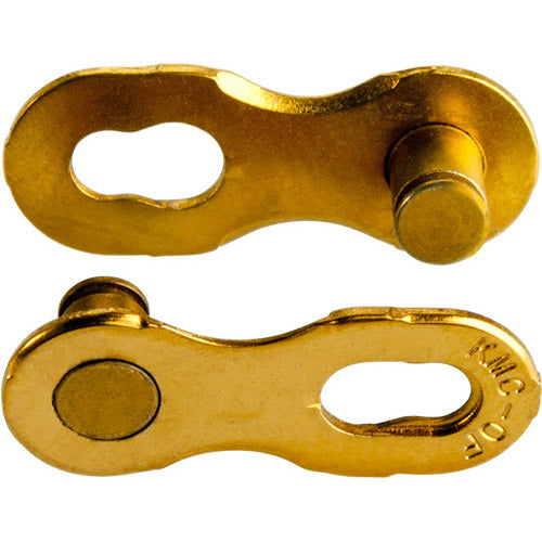 Link de cadena KMC 12 Velocidad de oro TI-N no reutilizable