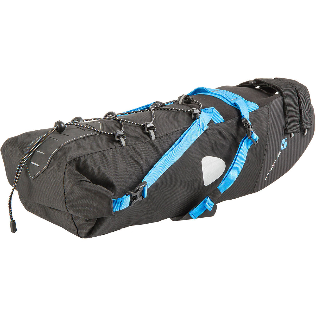 M-Wave Sattle Bag BP 11 Liter PVC Schwarz
