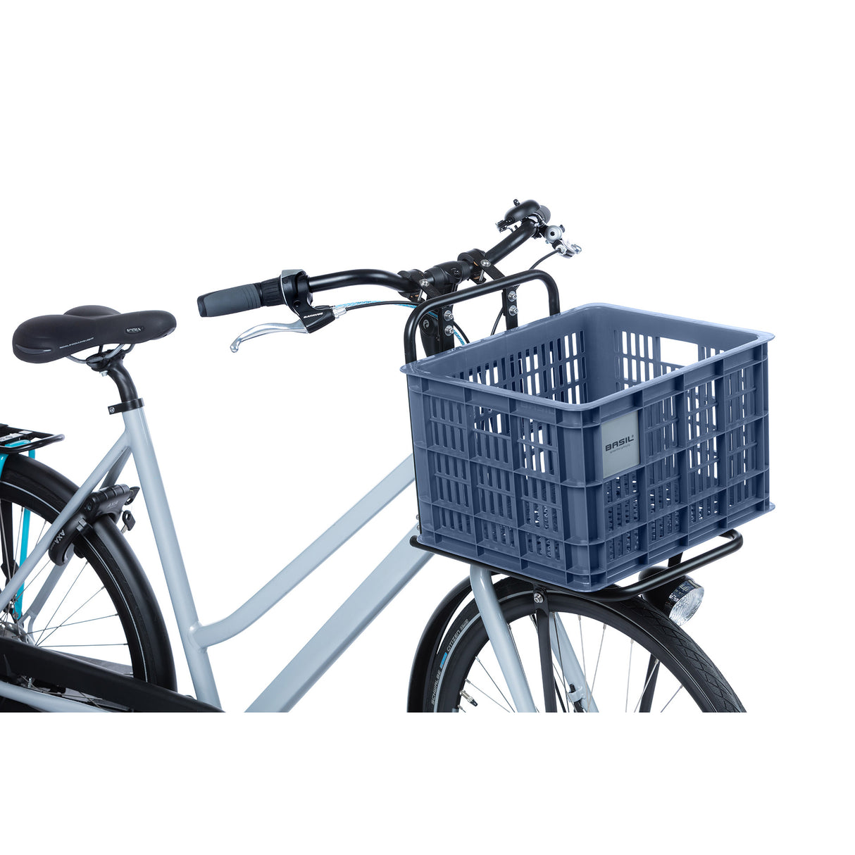 Basilikum fietskrat m - medium - 29,5 liter - blå