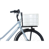 Basil Fietskrat L - Large - 40 liters - White