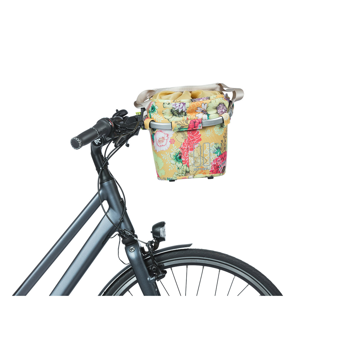 Basil Bloom Field Carry All KF - Bicycle basket - First - Yellow