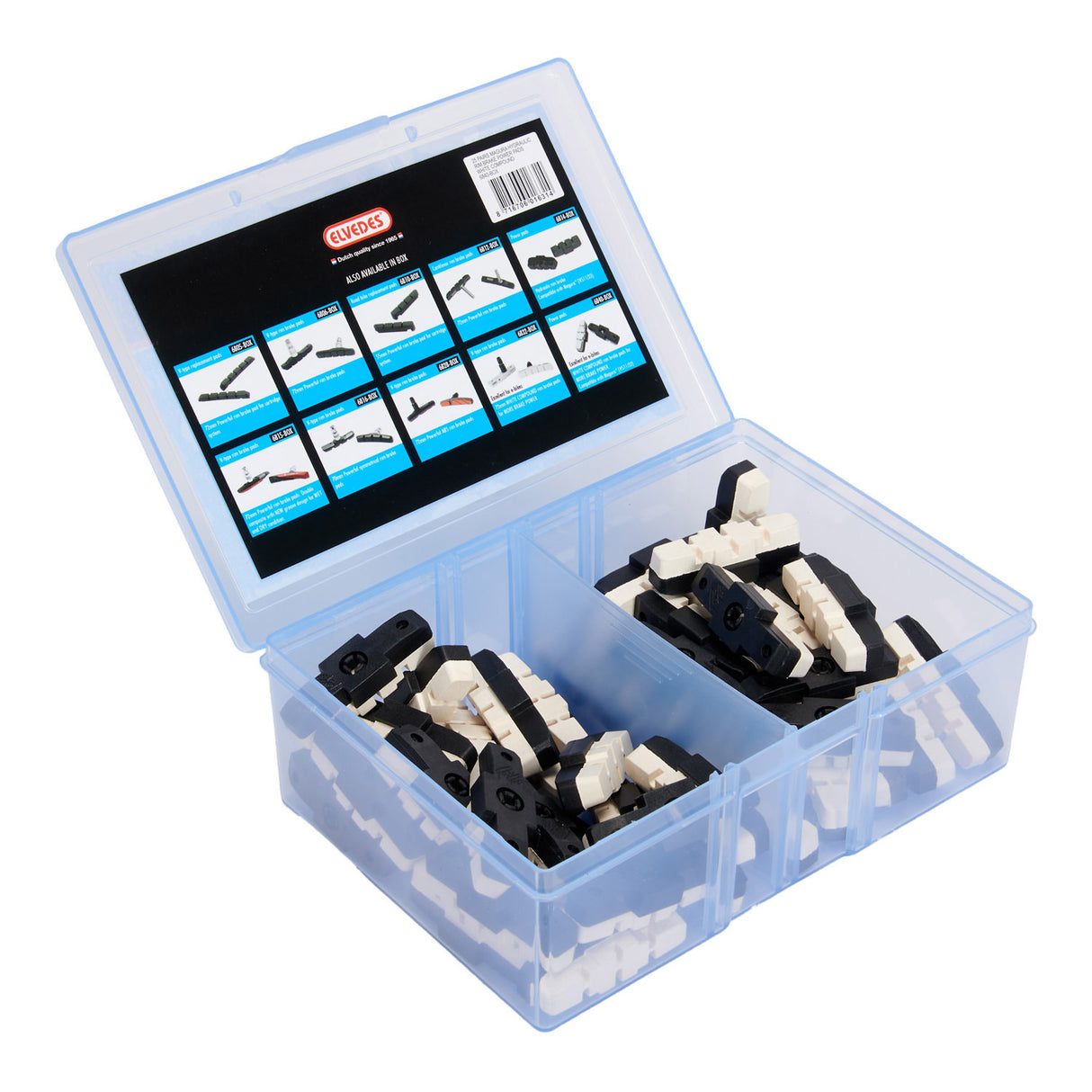Brake block sets Elvedes Power Pads Magura HS11 HS33 - White Compound (25 pairs)