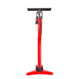 Pompa rowerowa Doskonałe wysokie ciśnienie 60 cm czerwone