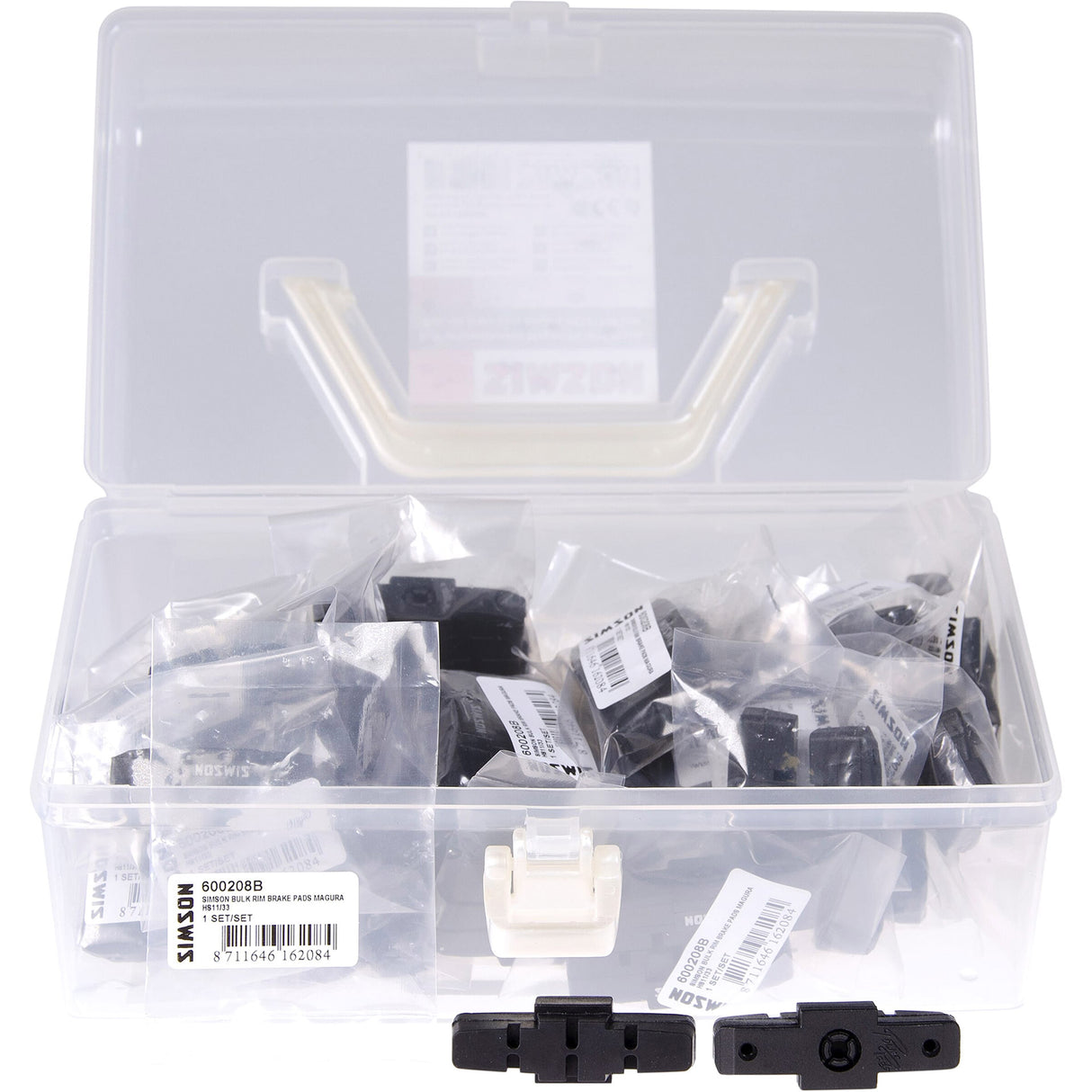 Simson Velgremblok Magura HS33 11 (25 set in scatola)