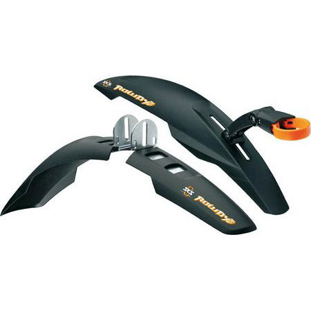 SKS Set muddy mudguards 20 24 ATB Print Rowdy Black
