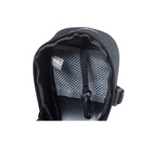 Basil Mada saddle bag - Compact, Black, 1L, Velcro, Bicycle Accessory