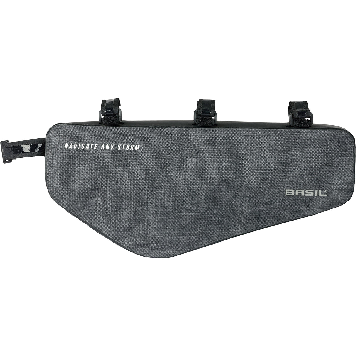 Basil Navigator Storm Frametas - vandtæt cykelpose - unisex - sort