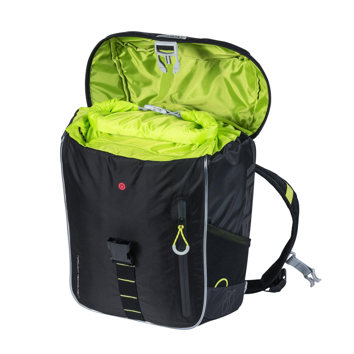 Basil Daypack Nordlicht - Waterproof bicycle quit for e -bikes