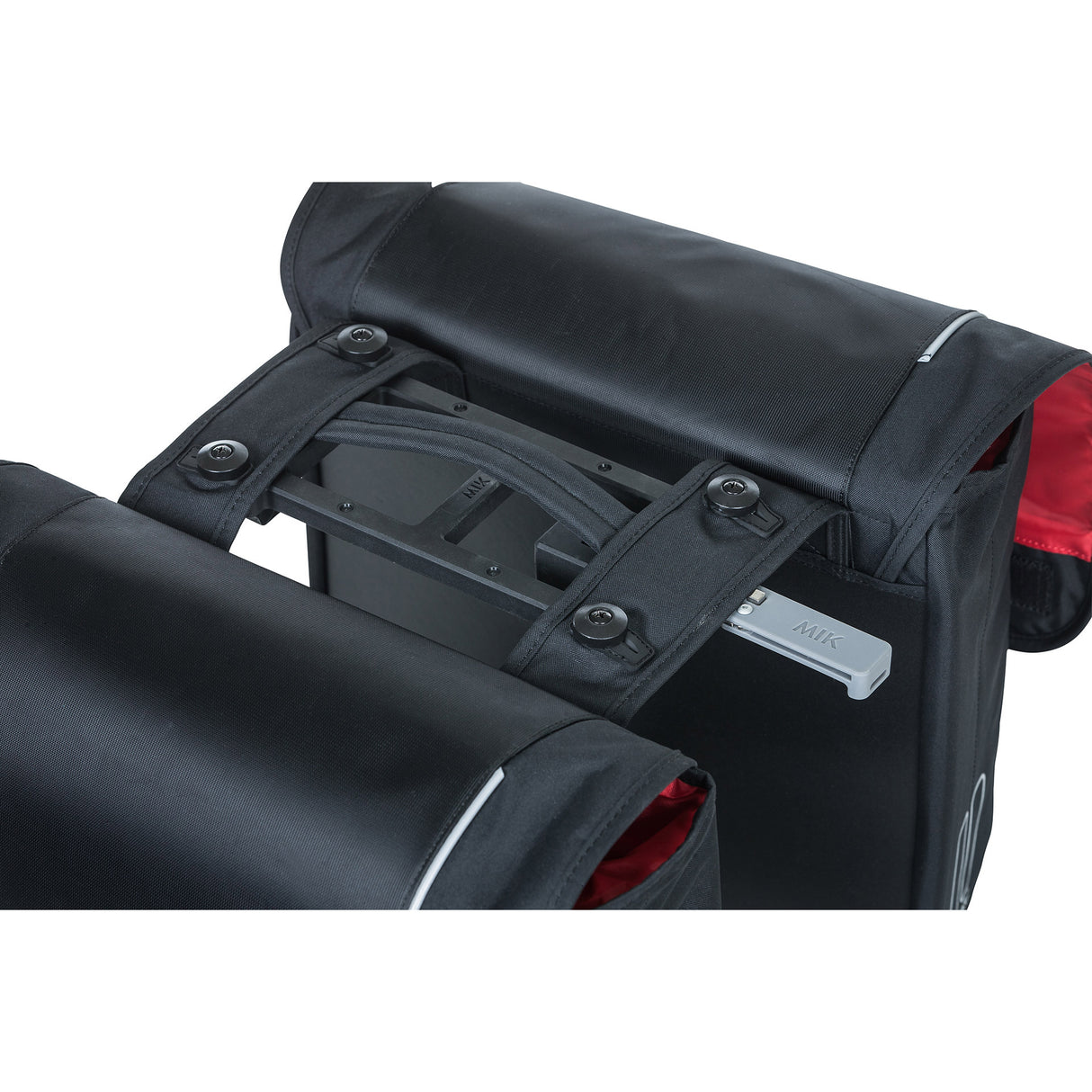 Basilikum sport design dobbelt cykel taske sort
