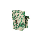 Basil Ever-Green Double Bicycle Bag, Recycled PET, Water retaining folding, Unisex, Bicycle, Sandshell Beige
